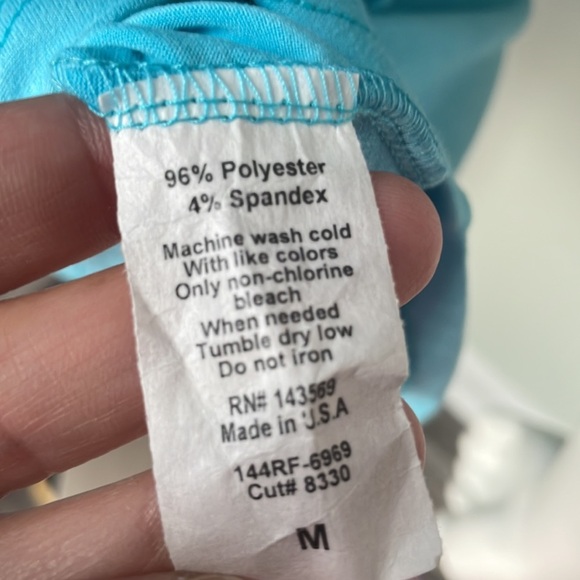 Burn Boot Camp Blue Tank Size Medium - Picture 7 of 7